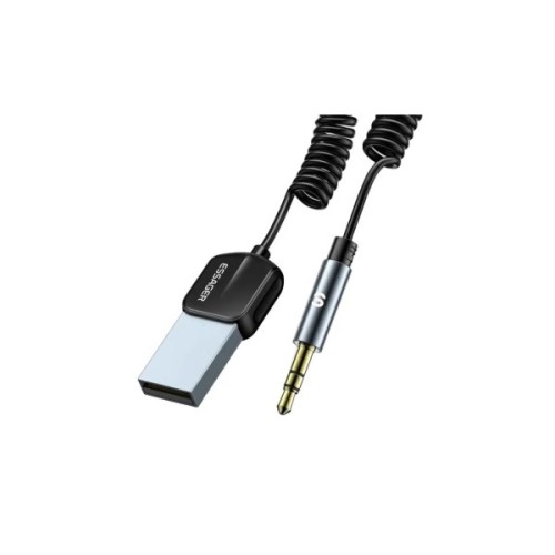 Bluetooth трансмітер Essager Lingfeng Bluetooth 5.0 Aux Adapter Car Wireless Receiver USB (EBT-LF01-P)