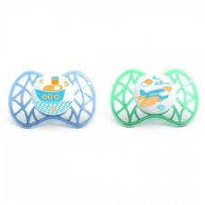 Пустушка Nuvita Air 6м+ 2шт. для мальчика (NV7080Blue)