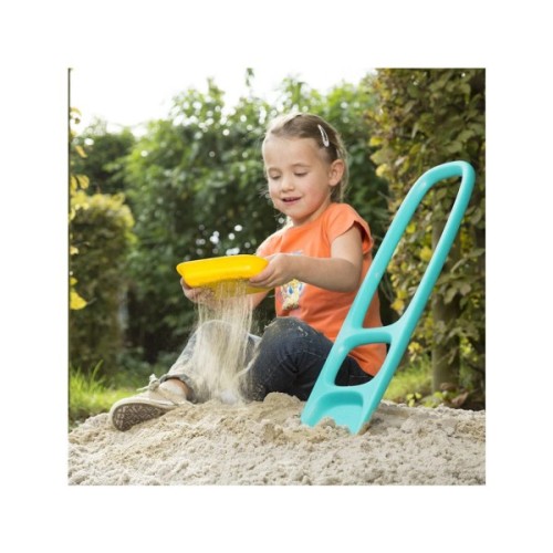 Іграшка для піску QUUT Лопатка SСOPPI з ситом для піску та снігу зелений+жовтий (170204)