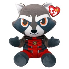 М'яка іграшка Ty Marvel Єнот Ракета 15 см (44013)