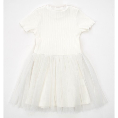 Плаття дитяче POP FASHION з фатиновою спідницею (7467-98G-cream)