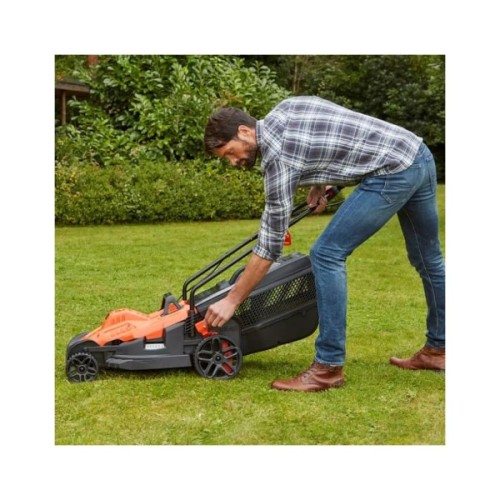 Газонокосарка Black&Decker 1.4 кВт, 34 см (BEMW461BH)