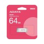 USB флеш накопичувач ADATA 64GB UR 350 Silver/Beige USB 3.2 (UR350-64G-RSR/BG)