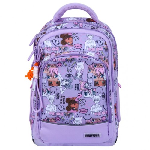Рюкзак шкільний Yes Smiley World. Anime S-117M (550383)