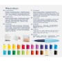 Олійні фарби Faber-Castell Watercolors in Pans, 24 кольори + ручка-пензлик з контейнером для води (169724) (30757)