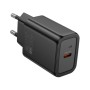 Зарядний пристрій HOCO N60 Gentle USB-C PD20W Black (6942007644174)