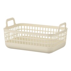 Кошик для зберігання Ardesto 33x22x16.3 см Бежевий 7 л (ARHC2507BG)