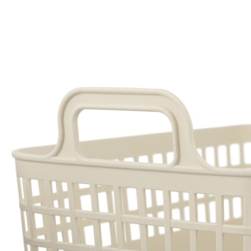 Кошик для зберігання Ardesto 33x22x16.3 см Бежевий 7 л (ARHC2507BG)