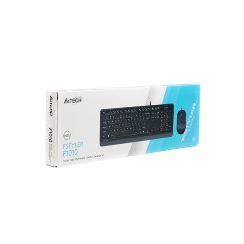 Комплект A4Tech F1010 Grey (4711421943239)