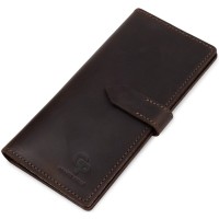 Портмоне Grande Pelle Шкіряне Коричневе (11515)