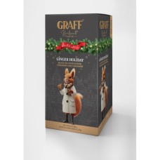 Чай Graff Ginger holiday з імбиром, корицею та кардамоном 20х1.8 г (gr.11433)