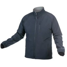 Куртка робоча Hoegert BIESE HT5K255-S SoftShell 96% поліестер/4% еластан темно-синя, S (48) (HT5K255-S)