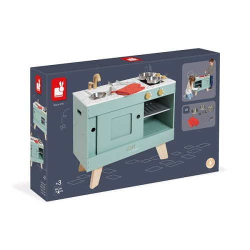 Ігровий набір Janod Кухня Лофт (J06556)