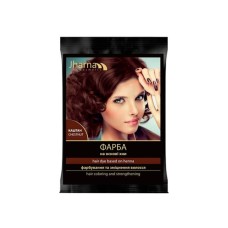 Фарба для волосся Jharna На основі хни Каштан 25 г (4820164641699)