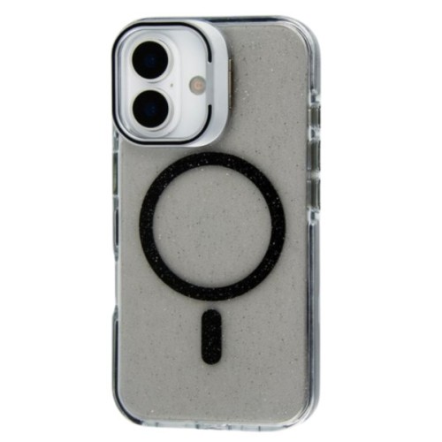 Чохол до мобільного телефона BeCover FIBRA Star Shine MagSafe Apple iPhone 17 Black (715411)