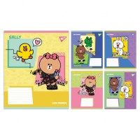 Зошит Yes Line Friends Funny А5 12 аркушів лінія (767639)