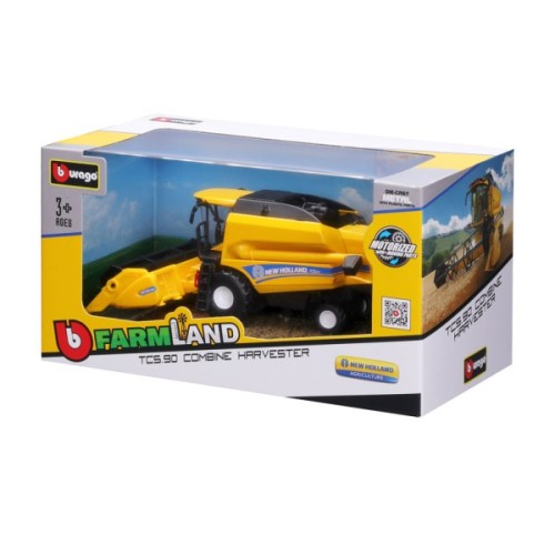 Масштабна модель автомобіля Bburago Автомодель - Зернозбиральний комбайн New Holland TC5.90 (18-31721)