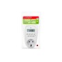 Таймер-розетка EUROELECTRIC 16A/3600W 7дн, White (ST-16A/3,60kW(E))