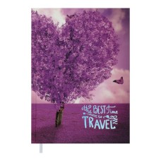 Тижневик Buromax недатований поліграфічний ROMANTIC, A5, фіолетовий (BM.2040-07)
