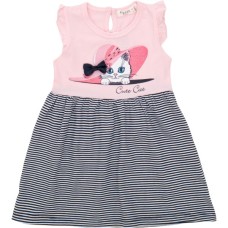 Плаття дитяче Breeze з котиком (13339-98G-pink)
