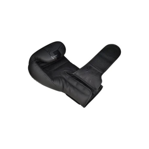 Боксерські рукавички RDX F6 Kara Matte Black 16 унцій (BGR-F6MB-16OZ)