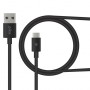 Дата кабель USB 2.0 AM to USB-C 1.2m black Piko (1283126489174)