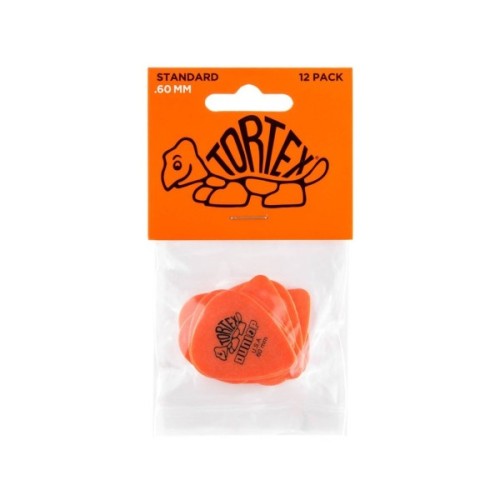 Медіатор Jim Dunlop Tortex Standard Pick .60mm 12 шт. (418P.60)