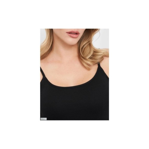 Майка Kappa Top Liscio Spalla Stretta K2306 Nero чорний M (8016279474116)