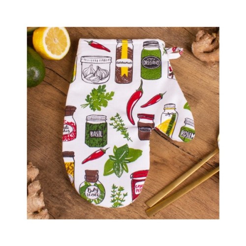 Кухонна прихватка MirSon рогожа/напівпанама №212 - Spices (2200006754268)