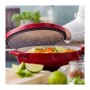 Сотейник KitchenAid Cast Iron чавунний з кришкою, 26 см, 2,77 л, червоний (CC009009-001)