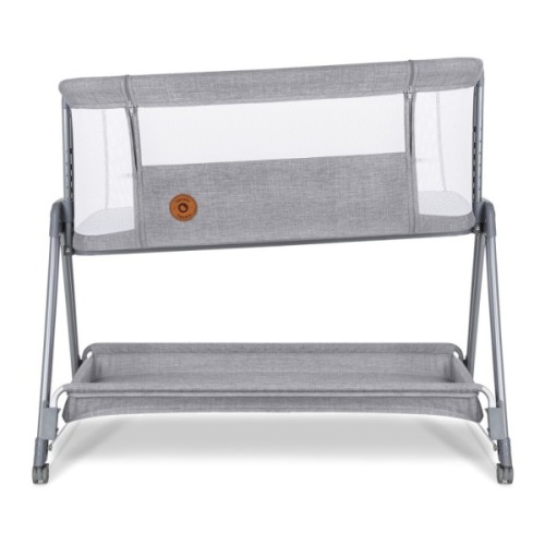 Ліжечко Lionelo приставне Luna Grey Concrete (LO-LUNA GREY CONCRETE)