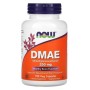 Амінокислота Now Foods DMAE (диметиламіноетанол) 250мг, 100 вегетаріанських капсул (NOW-03090)