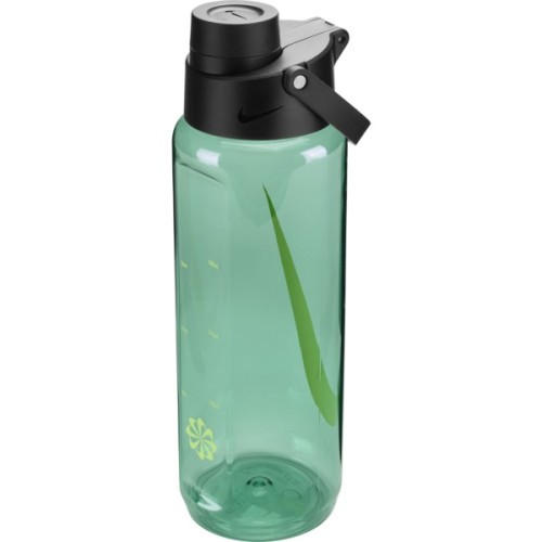 Пляшка для води Nike TR RENEW RECHARGE CHUG BOTTLE 24 OZ N.100.7636.011.24 зелений, чорний 709 мл (887791805515)