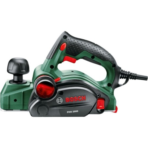 Електрорубанок Bosch PHO 2000, 680W, 80мм, стругання до 2мм, 2.58кг (0.603.2A4.100)