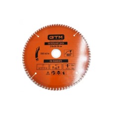 Диск пильний GTM 210×30мм, 80 зубів, по ламінату (SBL-21080)