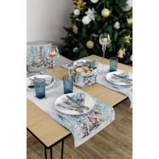 Доріжка на стіл Прованс гобеленова Казкові гноми 40х140 см (038433)