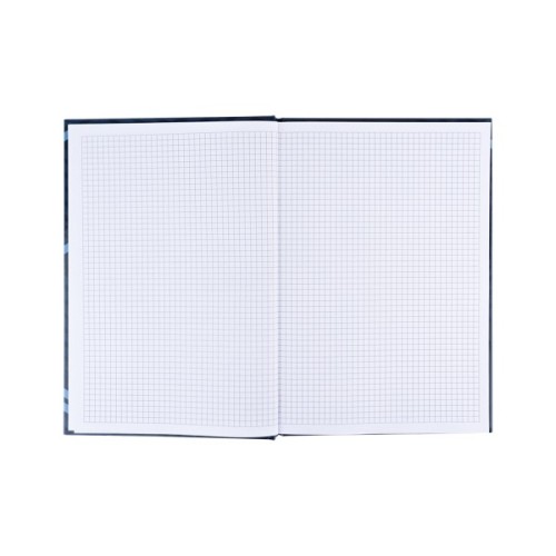 Книга записна Axent Lines А4, 96 аркушів, клітинка, синя (8422-581-A)