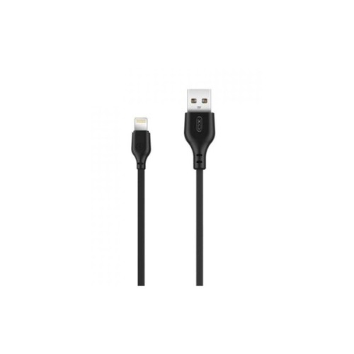Дата кабель USB 2.0 AM to Lightning 1.0m 2.1A black XO (NB36-L-1-BK)