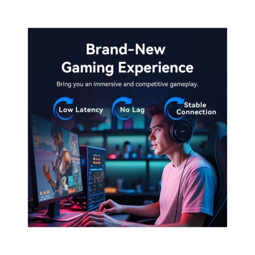 Патч-корд 1.5м, S/FTP cat 8 RJ-45 black Vention (IKABG)