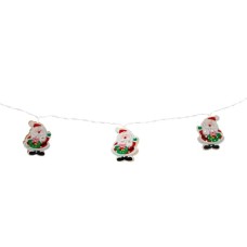 Гірлянда Chomik Санта Клаус 1.65 м 10 LED Теплий білий (5900779854086)