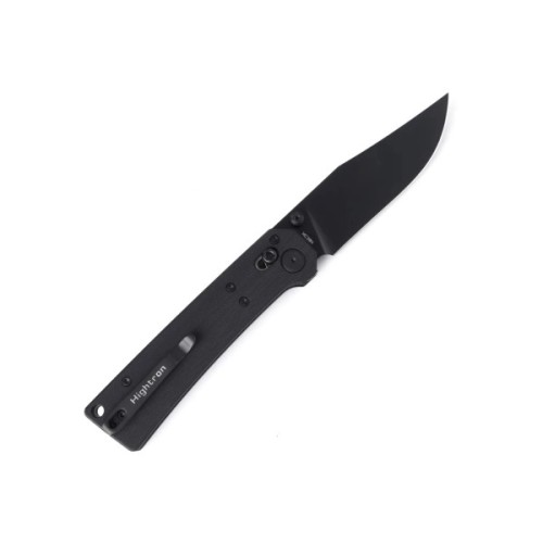 Ніж Hightron Pathwright, 14C28N, G10, чорний, чорний клинок (HK03BLK)