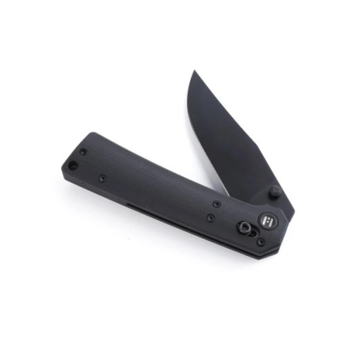 Ніж Hightron Pathwright, 14C28N, G10, чорний, чорний клинок (HK03BLK)