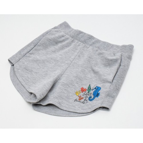Шорти дитячі Lovetti трикотажні (7841-110G-gray)