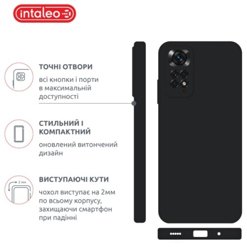 Чохол до мобільного телефона Intaleo SoftShell Xiaomi Redmi Note 11 Pro 5G Black (1283126529894)