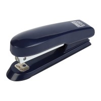 Степлер Buromax пластиковий, 15 аркушів, (скоби №10), 111 х 28 х 43 мм, синій (BM.4100-02)