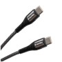 Дата кабель USB-C to USB-C 2.0m PD Fast Charging 65W 3A grey ColorWay (CW-CBPDCC039-GR)