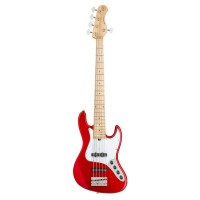 Бас-гітара Sadowsky MetroExpress 21-Fret Vintage J/J Bass Maple 5-String - Candy Apple Red Metallic (SME21VJ5 31M OKU FR)
