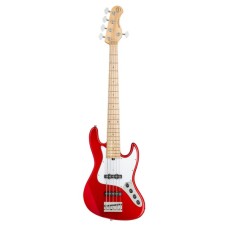 Бас-гітара Sadowsky MetroExpress 21-Fret Vintage J/J Bass Maple 5-String - Candy Apple Red Metallic (SME21VJ5 31M OKU FR)