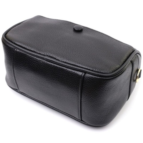 Сумка Vintage З натуральної шкіри Чорна (22590)