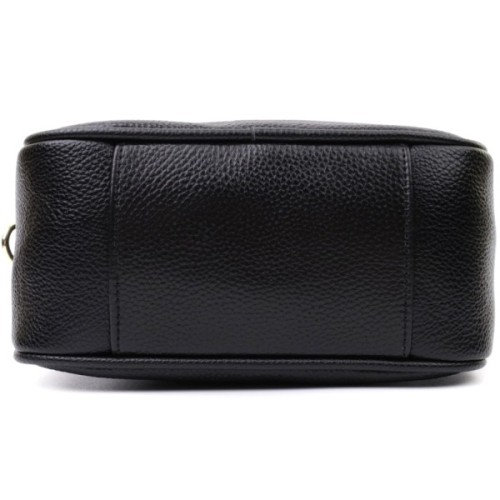 Сумка Vintage З натуральної шкіри Чорна (22590)